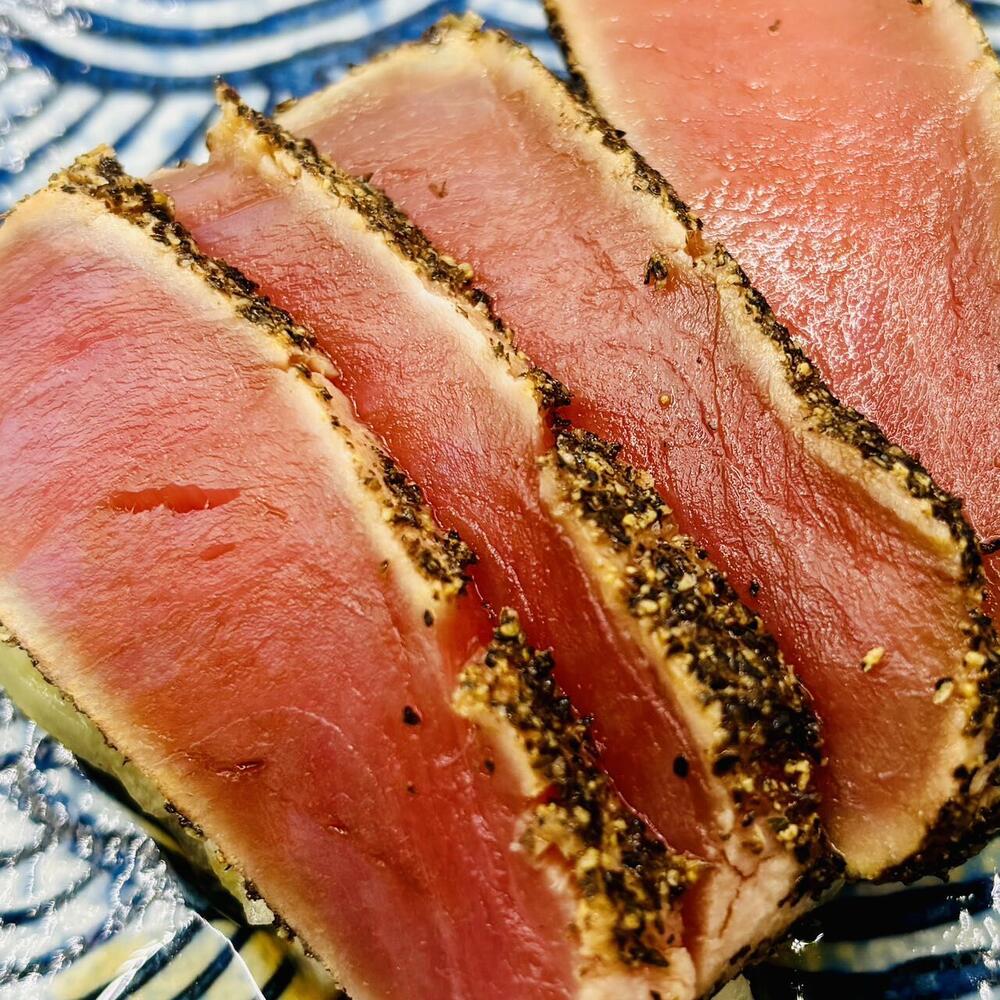 PEPPER TUNA TATAKI$11.95