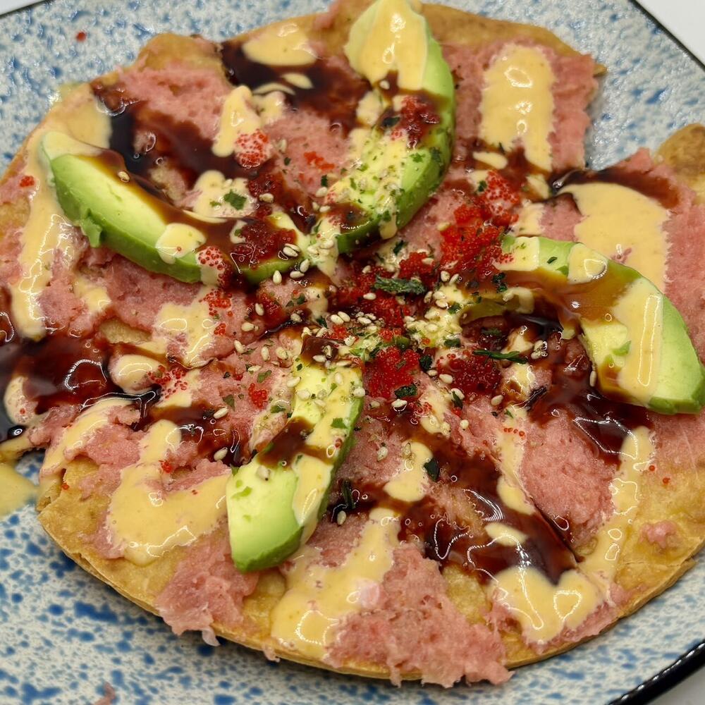 Tuna pizza$11.95